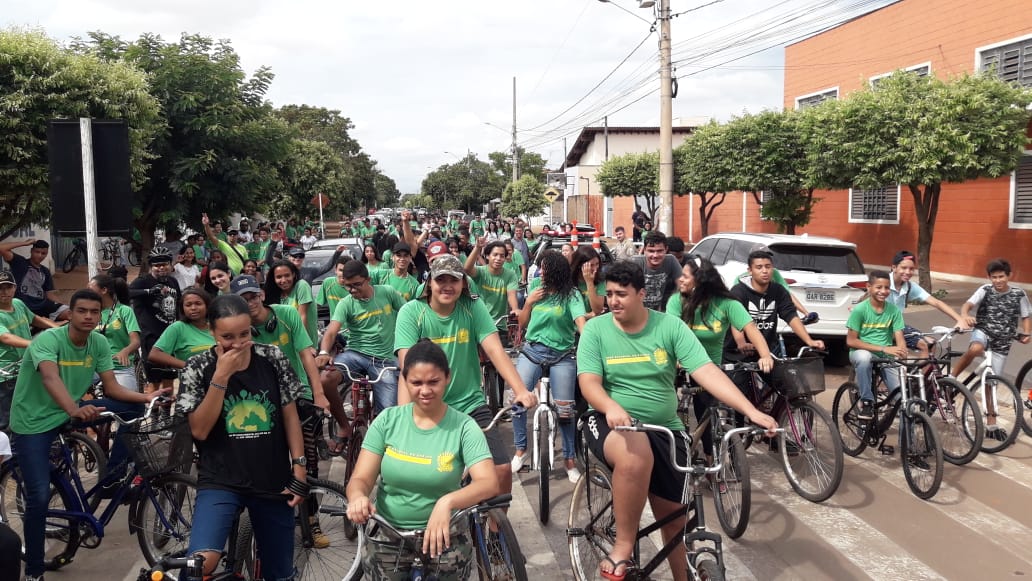 Escola Estadual Bom Jesus promove 3º Passeio Ciclístico com mais de 200 alunos em Três Lagoas 19